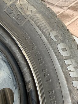 Letne pneumatiky 175/70 R14 na diskoch 4x100 - 2