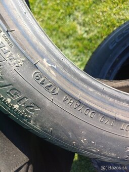 215/45 r16 letne pneumatiky ,Kumho - 2