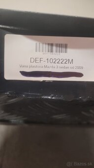 17. Vanicka do kufra Mazda 3 - 2