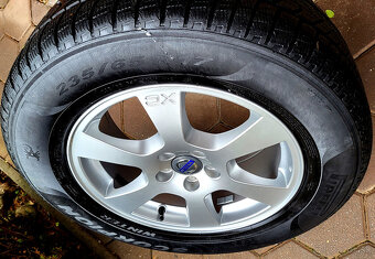 alu R17 5x108, senzory, zimné pneu 235/65, orig. Volvo XC60 - 2