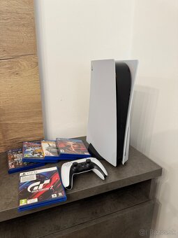 Predám PlayStation 5 s mechanikou + hry – top stav - 2