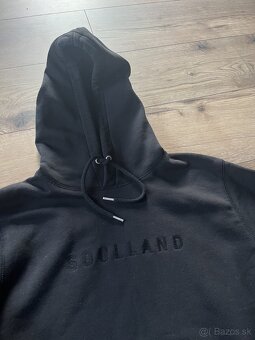 Par krat vzata panska cierna mikina zn. Soulland, vel. XL - 2