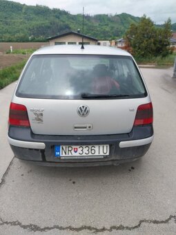 Predám VW golf 4 1,6 74kw,rok 2000 - 2