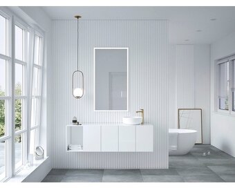 Predam LED zrkadlo do kúpeľne s osvetlením 65 x 120 cm - 2