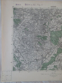 Mapa Skalica, Hodonín, Holič, Kopčany, Kátov r. 1935 - 2