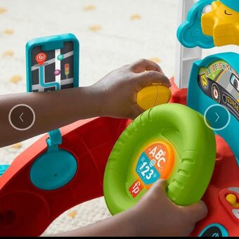 Choditko s volantom fisher price so zvukom - 2