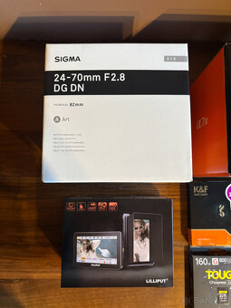 Sony A7 IV + Sigma 24-70 f/2.8 – profi set, záruka - 2