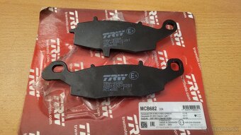 Brzdové obloženie TRW MCB 682 - 2