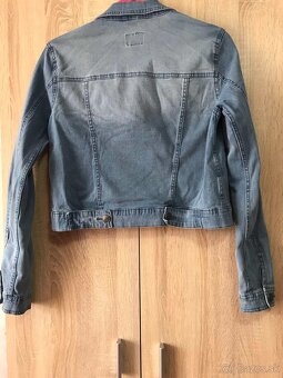 Vyšívaná rifľová bunda - 2