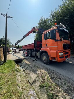 Autodoprava,preprava tovaru,prace s hydraulickou rukou - 2