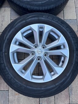 Orig. hliníkové disky Nissan R17, 5x114,3 - 2