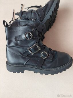 Koženkové čižmičky Primark - 2