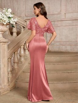 Broskyňové šaty - 2