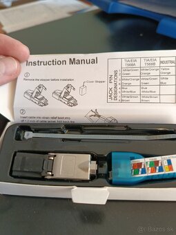 Konektor RJ45/s, beznástrojový, pre priamu montáž na inštala - 2