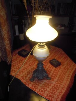 Starožitná stolová lampa - 2