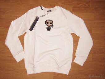 Karl Lagerfeld dámska biela mikina - 2