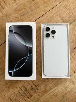 Apple iPhone 16 Pro Max White Titanium, Top, záruka - 2