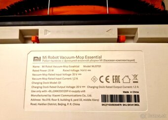 Mi Robot Vacuum-Mop Essential - na nahradne diely - 2