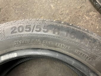Predám 2ks letných gúm 205/55r16 - 2
