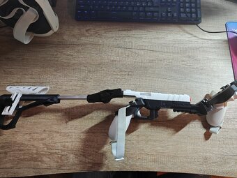 Meta Quest 3 PCVR - Oculus Quest Cable + Gun Stock - 2