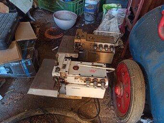 2 kusi šijací stroj textima 8515 overlock - 2