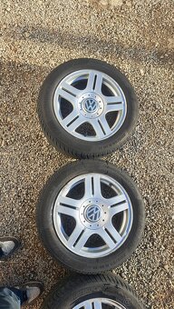 Original alu disky vw 5x112 R16-Speedline - 2