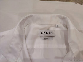 pánska košeľa biela OZETA - 2