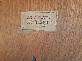 Reproduktory Tesla 1PF 068 29 - 2