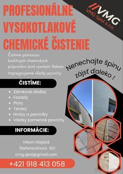 Čistenie fasád zamkovej dlažby pomníkov - 2