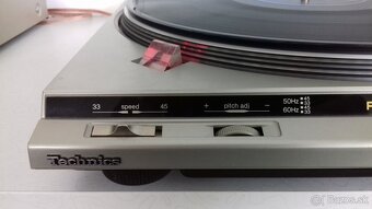 Gramofon TECHNICS SL-BD22, stroboskop FG SERVO, vyroba Japan - 2
