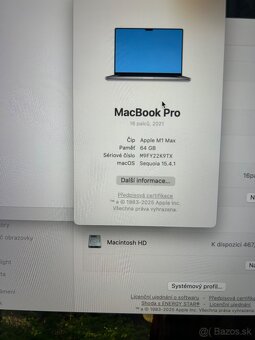 Apple Macbook Pro 16” M1 Max 64gb ram 512ssd bateria 90% - 2
