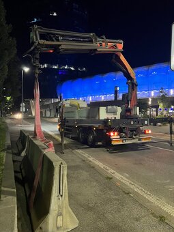Autodoprava s hydraulickou rukou - 2