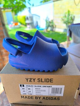 Yeezy Slide Infant (Azure) veľkosť 23 - 2