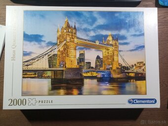 Puzzle 2000 Tower Bridge at dusk 2x - 2
