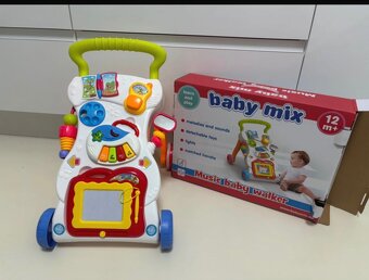 Baby Mix Detské hrajúce edukačné chodítko - 2