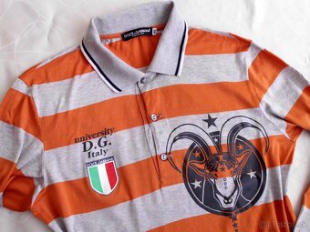 Dolce&Gabbana pánske slim pólo tričko M - 2