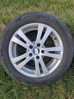 Alu disky a letné pneu 205/55 R16 91V 5x108 - 2