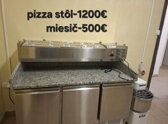 Nerezový pracovný stôl - 2