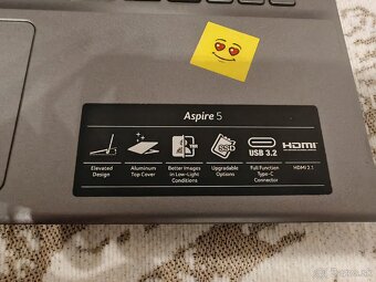 Predám notebook Acer Aspire 5 (A515-47-R38V) - 2