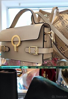 Talianska Kožená Kabelka - Nenosená - 2