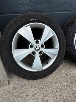Predám elektrony 5x112 R16 Škoda Octavia 3 . - 2