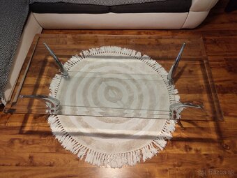 Predám sklenený konferenčný stolík - 2