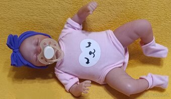 Realistické bábätko Juditka - 2