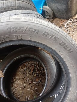 Predám letné pneumatiky 185/60/R 15 88H - 2