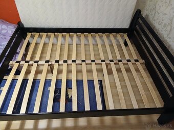 Manželská posteľ s matracom - 2