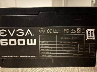 PC Zdroj EVGA 600 W - 2