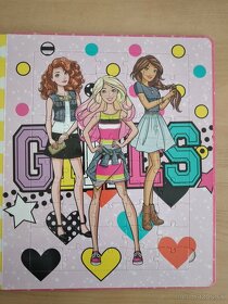 Barbie kniha s puzzle - 2