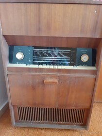 Retro rádio gramofón - 2