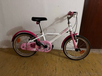 Detský bicykel Decathlon Docto Girl 16' - 2