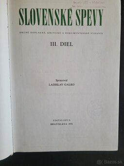 Slovenské spevy 3 Ladislav Galko - 2